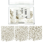 Moxweyeni silver solder chip 1.5 x 1.5 mm for precise jewelry joining.