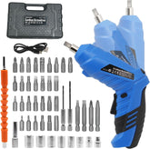 MQFORU cordless screwdriver with quick-change chuck for effortless bit swaps