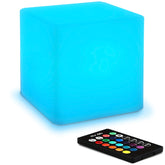Mr.Go 4-inch dimmable LED night light cube offers gentle bedtime illumination for kids.