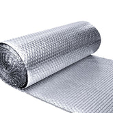 MRPAPA double-reflective insulation foil covers windows to reduce heat transfer.