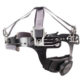 MSA Fas-Trac III replacement suspension closeup with glove-friendly ratchet and cushioned harness