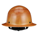 MSA Skullgard full-brim helmet front view for high heat protection
