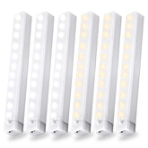 MSETGRD motion sensor under-cabinet light 8-inch front view for cabinet lighting