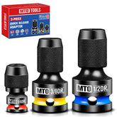 MTO square drive to hex adapter 3-pack for versatile socket conversion