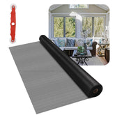 MTOUOCK fiberglass window screen roll 36x100 for durable window replacement