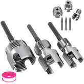 Muaoush PVC threader die set closeup for precise threading outcomes