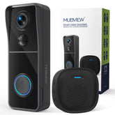 MUBVIEW doorbell camera front view for clear daytime monitoring and visitor awareness.