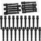 Mudder 20-piece 3/8-inch square socket adapters set for versatile automotive tasks.