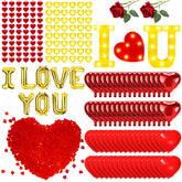MUDEREK romantic decor kit arranged for an intimate anniversary atmosphere