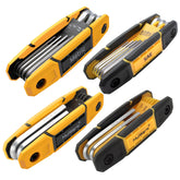 MULWARK 4-pack folding hex keys with organized holders for easy access.