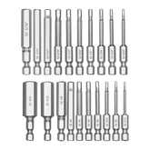 MulWark hex head bits in case, organized for quick access during furniture assembly.