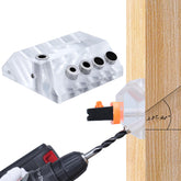 Muzata upgraded multi-angle drill guide jig for precise cable railing drilling