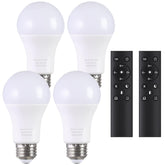 MXhme A19 LED bulb with magnetic remote control for easy lighting adjustments
