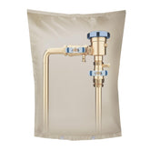 MY RUSTIC backflow preventer insulation cover protects against winter freezes.