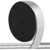 MYFAMIREA 3in x 33ft outdoor pipe insulation wrap protects outdoor lines against seasonal temperature changes.