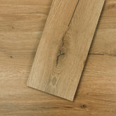 Mysflosy peel-and-stick Blonde Oak close-up shows easy install and wood grain realism.
