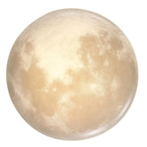 Mythluma Flush Mount Moon surface closeup showing realistic craters for atmospheric room lighting