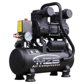 MZB air compressor quiet-operation enabling smooth spray painting and carpentry tasks