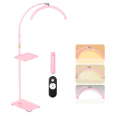 Mznoo Lash Light Floor Lamp provides precise illumination for eyelash extensions.