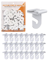 NACETURE drop ceiling hook 25-pack for secure hanging of decor