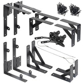 NAKIS anti-sag hinges stabilize wooden gates for smoother operation.