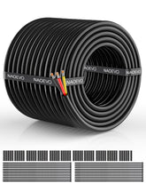 NAOEVO 16 AWG 3-conductor wire with outer jacket for durable low-voltage wiring.