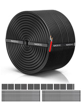 NAOEVO 18AWG wire jacket close-up shows durable insulation for rugged wiring