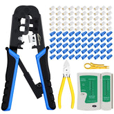 NataLink RJ45 Crimp Tool Kit in action, enabling fast, precise network terminations.