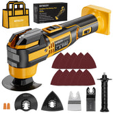 NATBEESY oscillating tool with DeWalt 20V compatibility for cordless operation