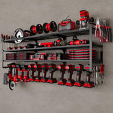 NattyDot 48-inch wall-mount organizer for garage tools keeps items accessible