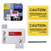 Natupal interlock plate for CH horizontal panel improves safe generator transfer