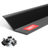 Nayotaa garage door seal top and sides full-length cover ensures weatherproofing.