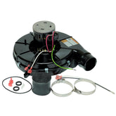 NBK draft inducer 12463 front view for ICP units showcases compact, install friendly design