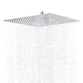 NearMoon Rain Shower Head delivers 16x16 inch rainfall for wide, immersive coverage.