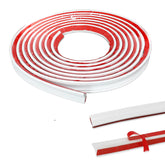 NeatiEase flexible trim strip unrolled for quick installation