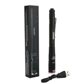 NEBO Inspector RC front view highlighting compact design and bright beam for precise tasks