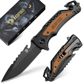 NedFoss DA169 blade close-up highlighting sharp edge and titanium coating.