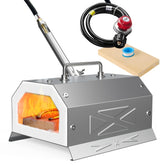 Nelyrho Blacksmith Forge Starter Kit front view for beginners, ready for at-home forging.