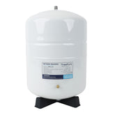 Neo-Pure RO storage tank in white, 3.2 gallons, ideal for compact filtration setups.