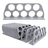Neowah 20-pack cable chase bracket mounted on wall for tidy routing