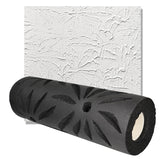 Neowah poinsettia pattern roller 9in adds decorative texture to walls.