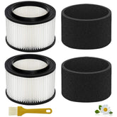 Nerans 17810 filter replacement front view; compatible with Craftsman vacuums for cleaner air