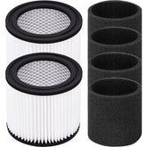 Nerans 90398 cartridge filter for Shop Vac Type AA improves dry debris pickup