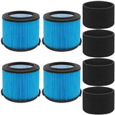 Nerans VF3500 filter compatible with 3/4/4.5 gal vacuums for versatile cleaning.