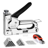 NEU MASTER 3-in-1 staple gun with steel construction for durable upholstery work.