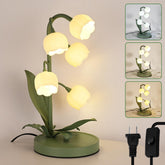 NewAoNaSen Flower Table Lamp base offers stable bedside lighting.