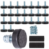 NEWBYTEK levelers with 1/4-20 thread design for quick chair and table leveling