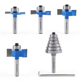 Newdeli rabbet bit with 1/8 inch height for precise shallow grooves