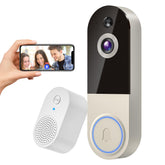 NexoSora 1080p doorbell front view for clear daytime footage