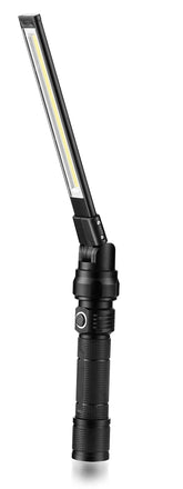 NextLED NT-7543 foldable rechargeable work light with magnetic base for hands-free garage tasks